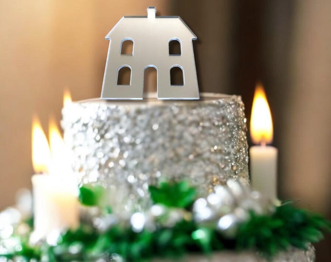 Custom Acrylic Cake Toppers: Bespoke Dolls House & Cupcake Decorations