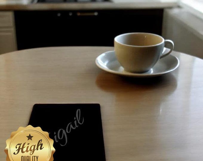 Square Shaped Coasters, Custom Matt & Gloss Colours, Sizes, Shapes, Engraving Services