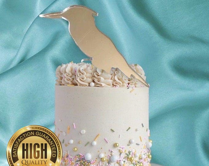 Kingfisher Cake Toppers & Cup Cake Toppers - Several Colour Options Available, Any Bespoke Style Made