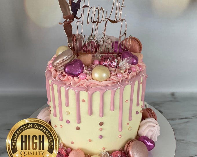 Happy Birthday, Age, Name Cake Toppers and Cake Emblems - Custom Colours & Designs, Your Theme Toppers