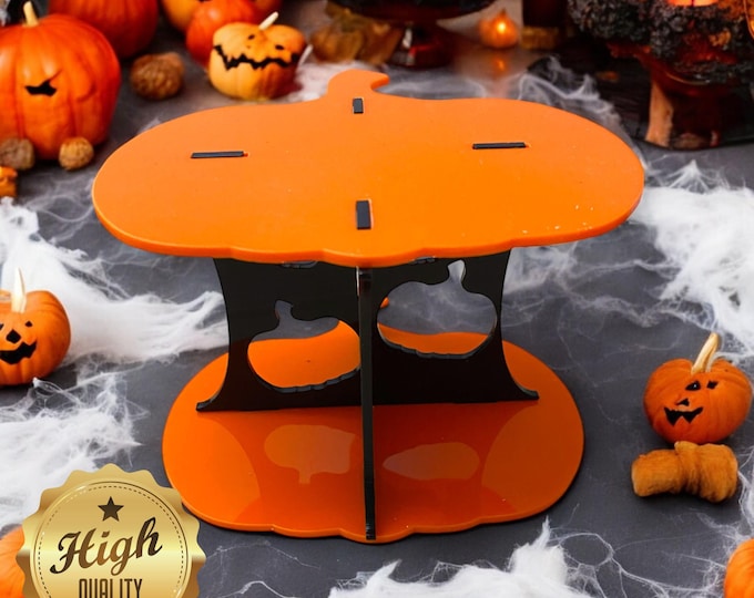 Pumpkin Cake Stand: Acrylic Party Cake Separator