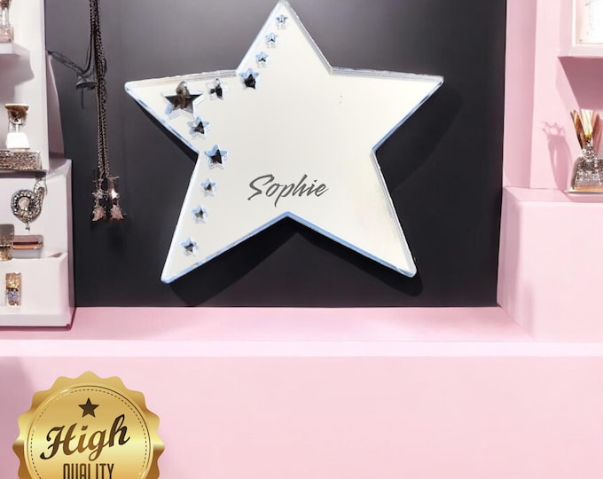 Star Cluster Mirror Set: Shatterproof Acrylic, Custom Engraving