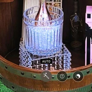 Square Acrylic Crystal Cake Stand Kit with LED Lights