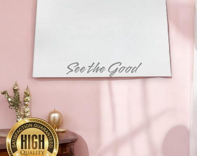 Rectangle Shaped Mirrors with White Backing & Hooks, Bespoke Shapes Made, Engraving Services