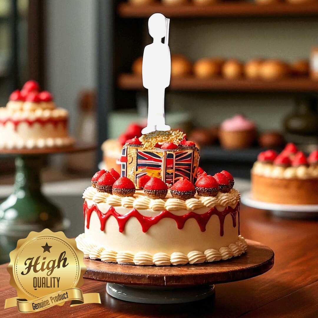 British Changing of the Guard Cake Toppers: Custom Acrylic Guard ...