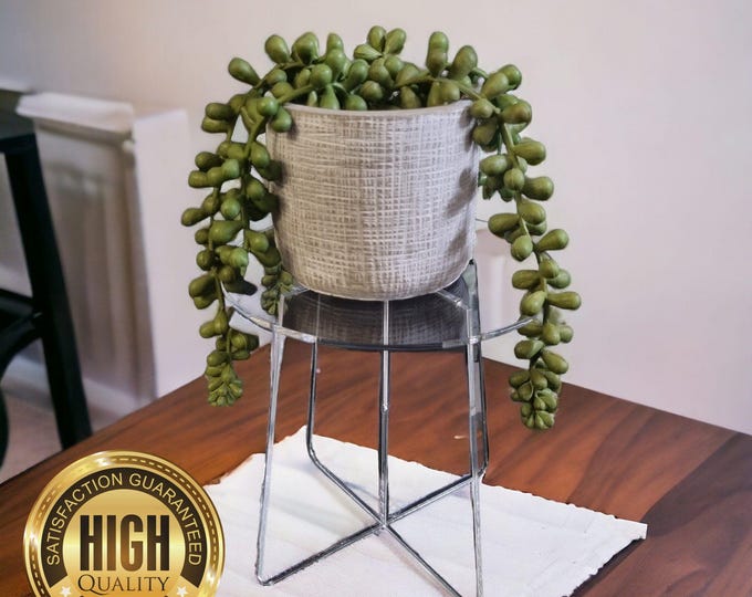 Custom Acrylic Stands in Various Shapes, Sizes & Colors | Safe - Eco-Friendly | Bespoke Plant - Cake Raiser Displays | Easy Assembly | UK