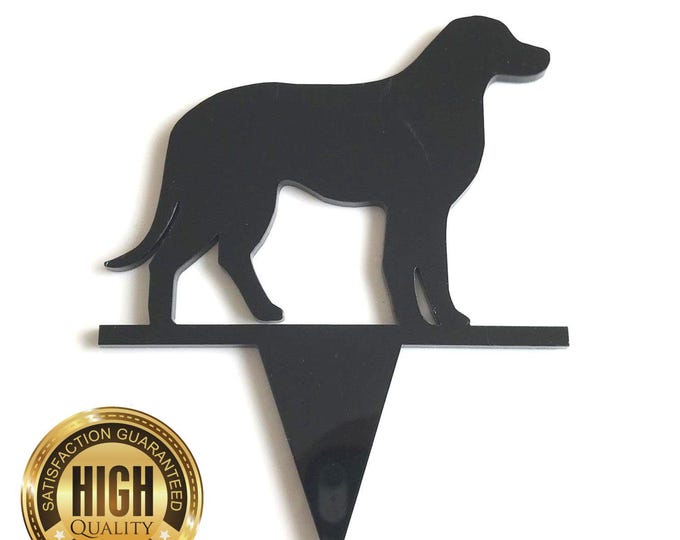 Labrador Dog Cake Toppers & Cup Cake Toppers - Several Colour Options Available, Any Bespoke Style Made, Crafting Customised