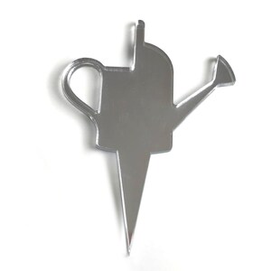 Watering Can Shaped Cake Toppers & Cup Cake Toppers - Several Colour Options Available, Any Bespoke Style Made, Crafting Customised
