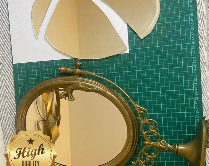 Custom Made Shatterproof Acrylic Mirrors in Various Shapes & Colors - Child Safe - Eco-Friendly - Handmade in the UK