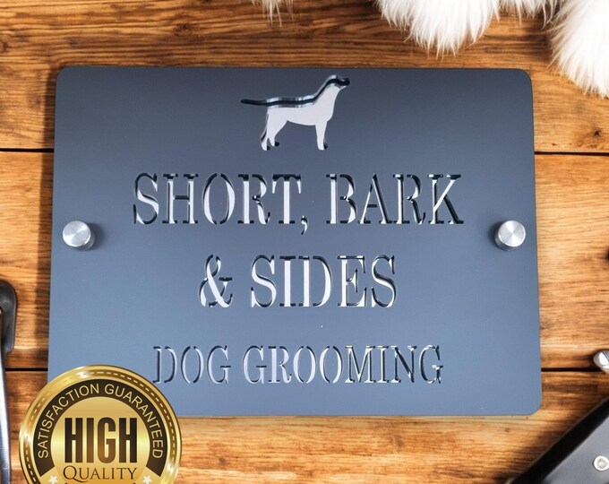 Two Colour Floating Shop & Home Signs - Custom Colours - Includes Fixings, Custom Shapes/Sizes/Colours Made