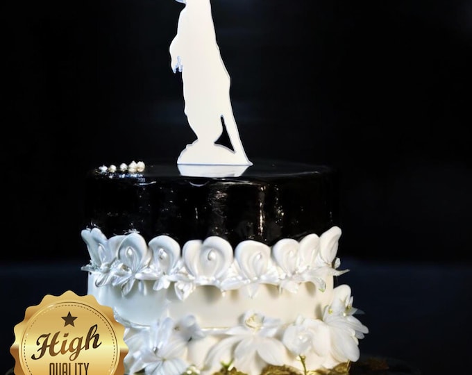 Custom Meerkat Cake Topper – Recycled Acrylic, Bespoke Design