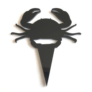 Crab Shaped Cake Toppers & Cup Cake Toppers - Several Colour Options Available, Any Bespoke Style Made, Crafting Customised