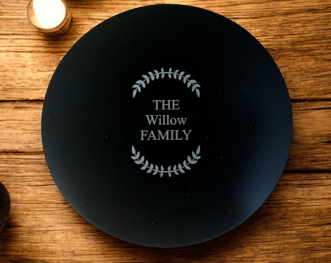 Engraved Acrylic Placemat: Custom Table Protector, Personalized Serving Mat