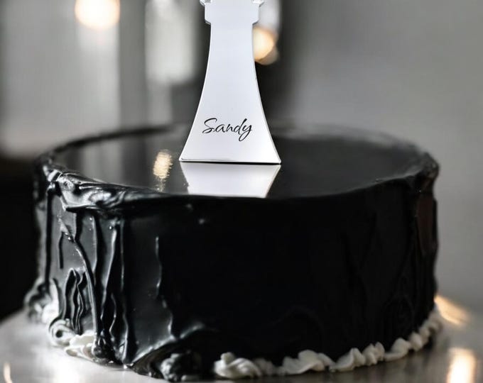 Lighthouse Cake Topper: Acrylic Nautical Decor, Custom Colors