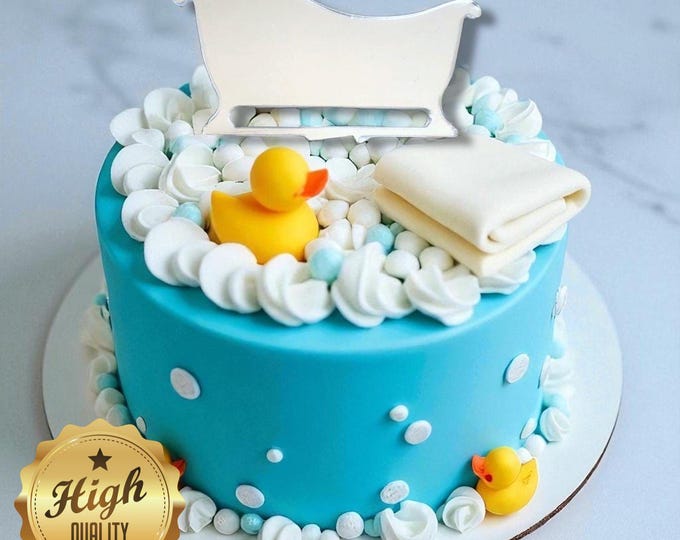 Bath Tub Cake Toppers:  Cake Decorations