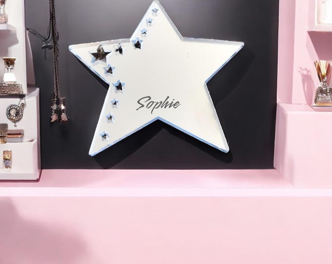 Star Cluster Mirror Set: Shatterproof Acrylic, Custom Engraving