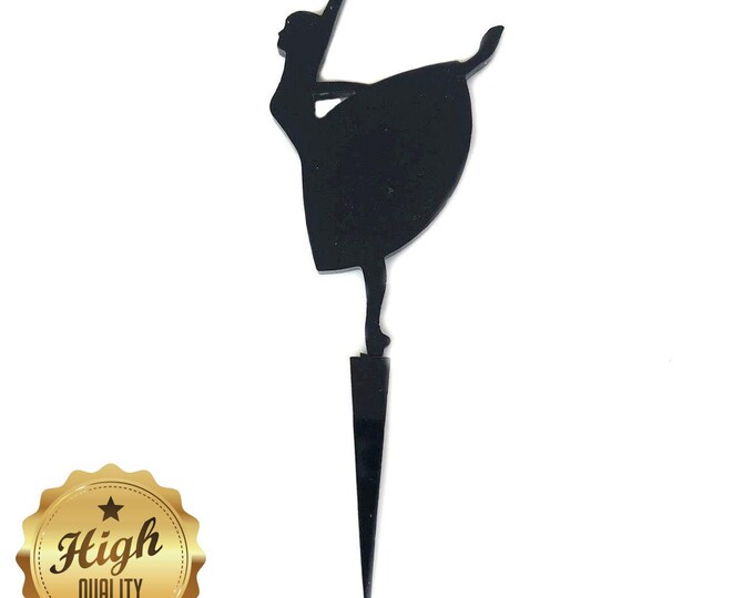 Ballerina Shaped Cake Toppers & Cup Cake Toppers - Several Colour Options Available, Any Bespoke Style Made, Crafting Customised
