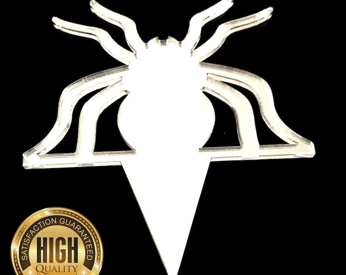Spider Shaped Cake Toppers & Cup Cake Toppers - Several Colour Options Available, Any Bespoke Style Made, Crafting Customised