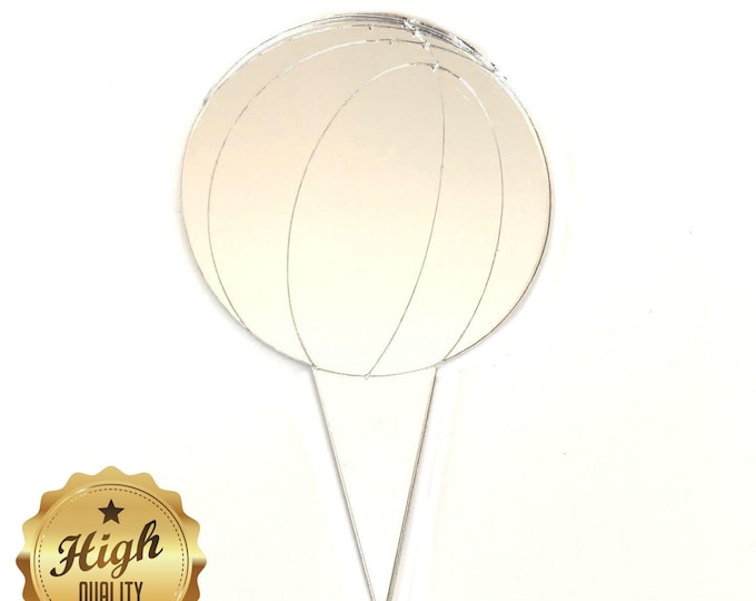 Etched Basketball Cake Topper: Acrylic Sports Theme Party Decor