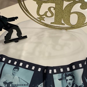 Rock&#39;n&#39;Roller Shaped Cake Toppers & Emblems - Several Colour Options Available, Any Bespoke Style Made