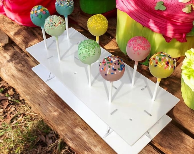 Rectangle Cake Pop Stands for Parties and Weddings - Custom Sizes & Colours Made