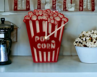 Popcorn-Box-förmige Uhren - Viele Farben zur Auswahl, maßgeschneiderte Formen und Größen hergestellt