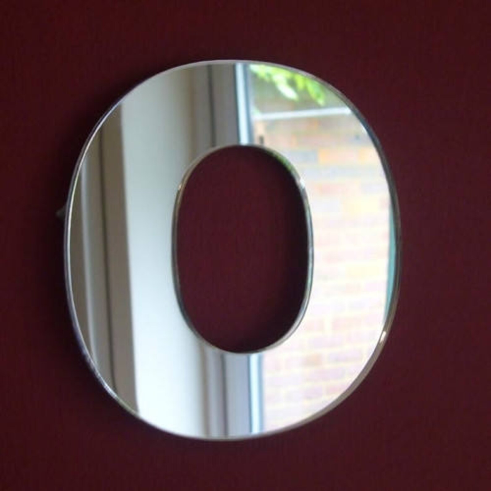 Contemporary Letter Mirrors A to Z 10 Sizes Available Etsy