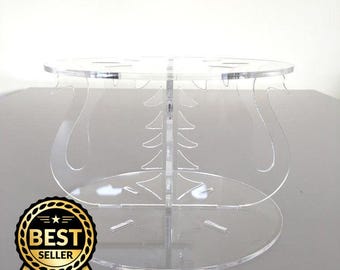 Cake Separators: Round or Square Wedding Party Pillars