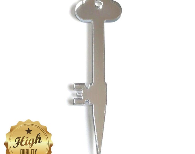 Key to the Door Cake Toppers & Cup Cake Toppers - Several Colour Options Available, Any Bespoke Style Made, Crafting Customised