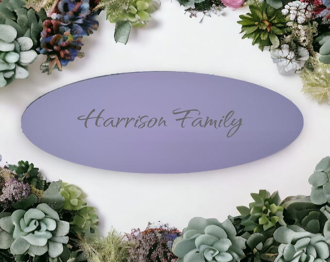 Custom Acrylic Oval Table Runner: Bespoke Sizes & Colors