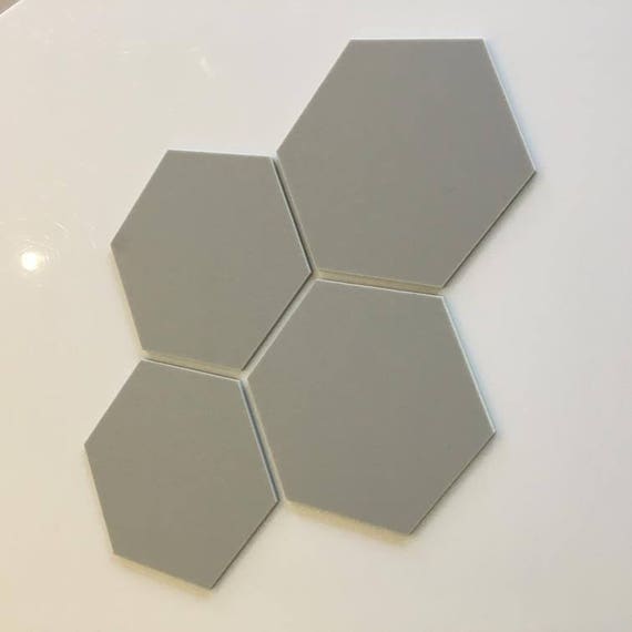 White Gloss Acrylic Square Crafting Mosaic//Wall Tiles Sizes 1cm-20cm 1/"-7.9/"