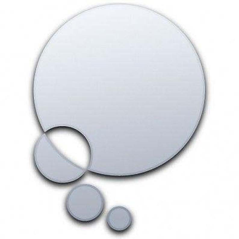 Circle Chain Mirror Contemporary Shaped Mirrors Various Etsy