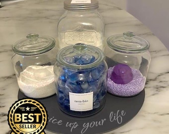 Custom Acrylic Lazy Susan – Centerpiece Display, Kitchen Turntable