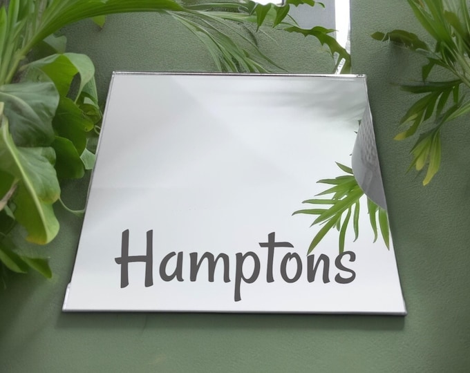 Square Acrylic Mosaic Mirrors: Custom Sizes, Shapes, Colors - Pack of 10