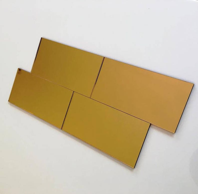 Yellow Gloss Acrylic Square Crafting Mosaic//Wall Tiles Sizes 1cm-20cm 1/"-7.9/"
