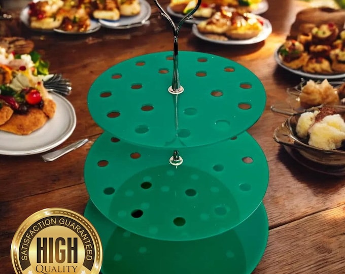 Canape / Starters or Deserts Cone Stands, Custom Sizes, Hole Size, Shapes & Colours