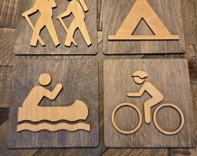 Customizable Signs, Woods or Acrylics. Layered signs