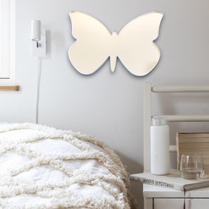 Butterfly Big Wings Shaped Acrylic Mirrors - Bespoke Sizes & Engraving Services