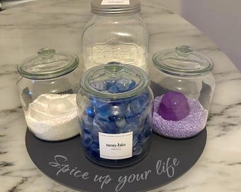 Op maat gemaakte acryl Lazy Susan - centraal display, keukendraaitafel