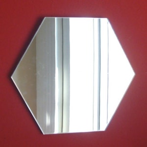 Hexagon Shaped Mirrors - Bespoke Sizes, Colours & Shapes Made., Bespoke Shapes Made