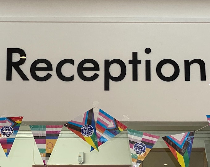 Custom Acrylic Floating Sign: Indoor/Outdoor Business Signage