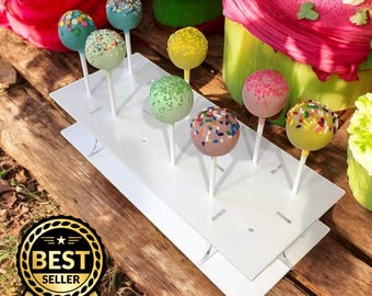 Rectangle Cake Pop Stands for Parties and Weddings - Custom Sizes & Colours Made