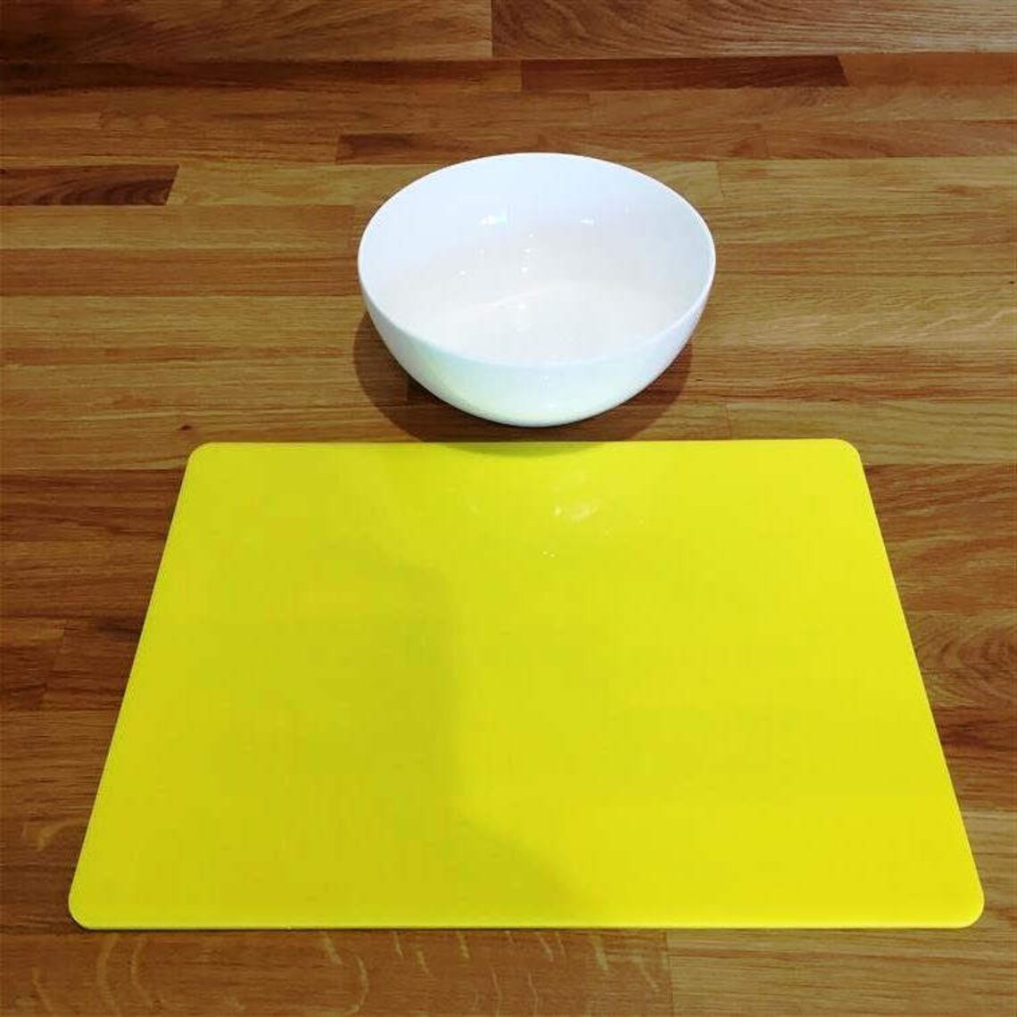 Rectangle Placemats or Placemats & Coasters in Yellow Gloss Etsy