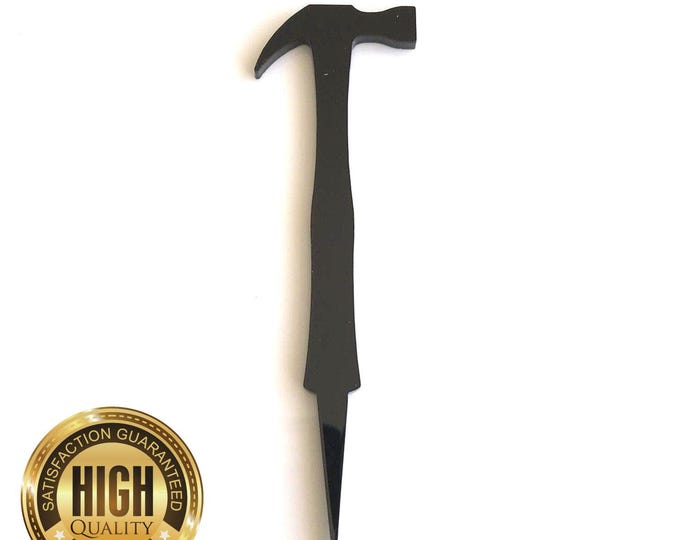 Hammer Shaped Cake Toppers & Cup Cake Toppers - Several Colour Options Available, Any Bespoke Style Made, Crafting Customised