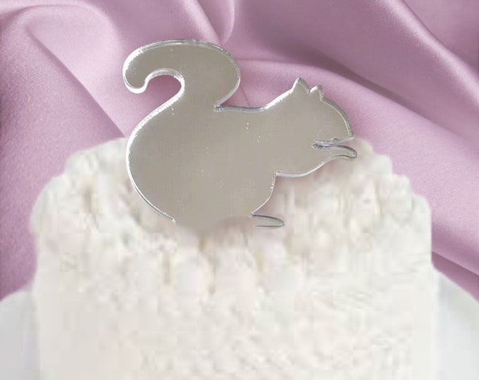 Custom Acrylic Cake Topper: Laser Cut, Eco-Friendly, Various Sizes