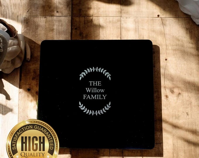 Square Placemats & Coasters - Matt, Gloss or Clear Colours, Custom Sizes, Shapes, Colours, Engraved or Plain