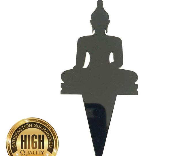 Buddha Shaped Cake Toppers & Cup Cake Toppers - Several Colour Options Available, Any Bespoke Style Made, Crafting Customised