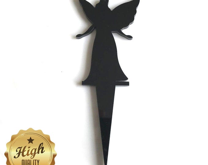 Custom Fairy Cake Topper: Eco-Friendly Acrylic, Bespoke Design
