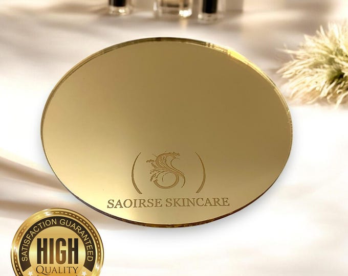 Display Mirrors, Custom Colours, Sizes, Shapes, Engraving Services, Sizes 40cm to 80cm