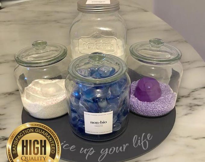 Acrylic Lazy Susans with Custom Colours, Engraving Services - Stylish Turntable Plates for Indoor or Outdoor Use - Shatterproof and